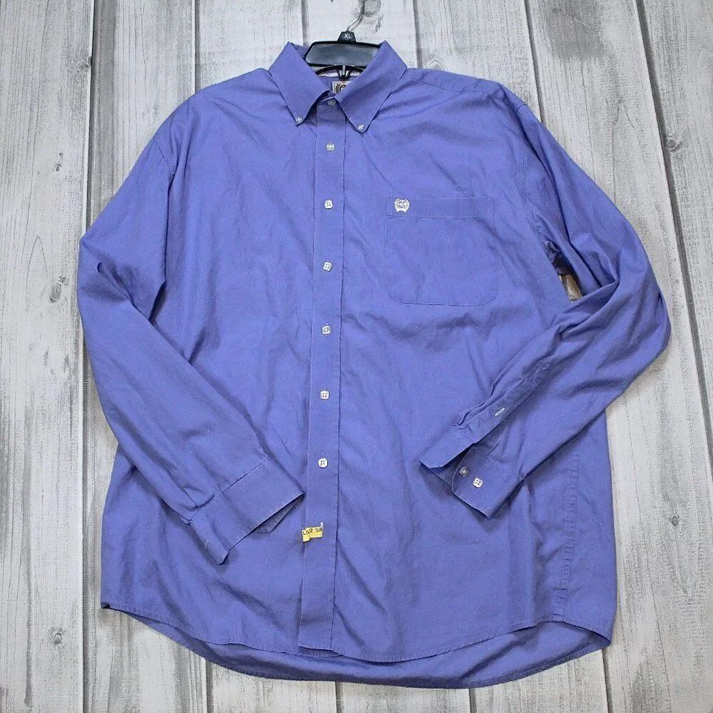 Cinch Men's Square Button Western Casual Button Down Shirt